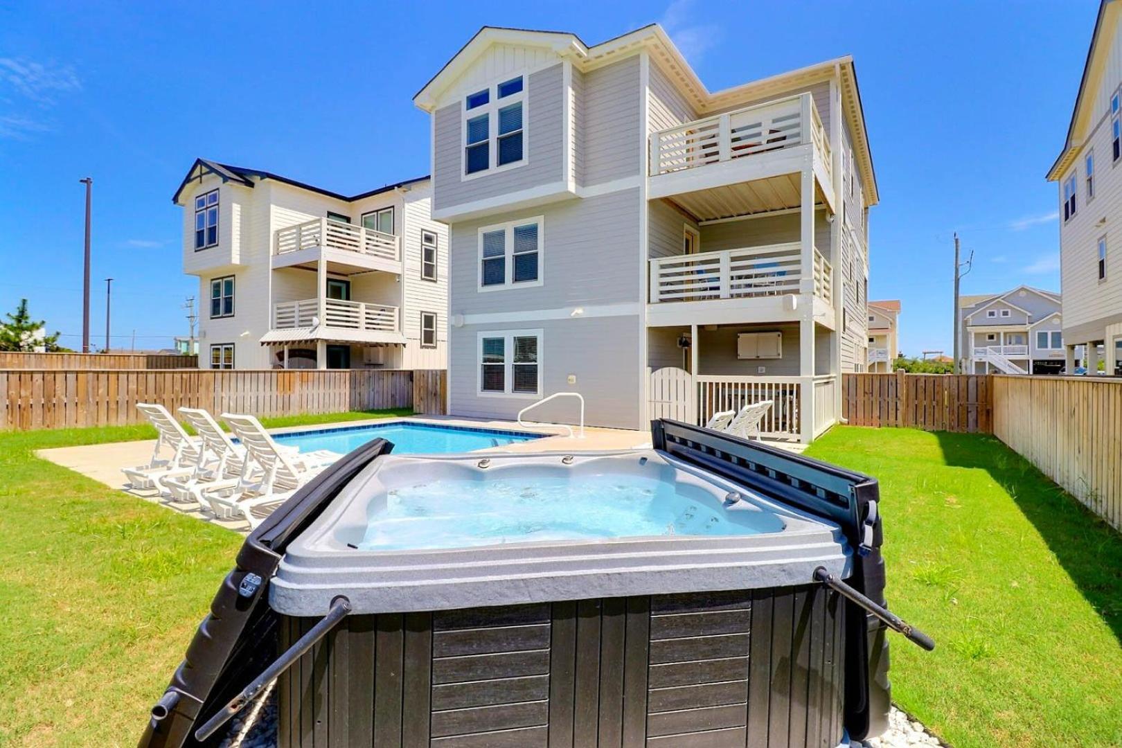 4058 Beach Haven 4 Min Walk To Beach Pool Китти-Хок Экстерьер фото